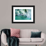 Marble Caves Carrera Lake Wall Art