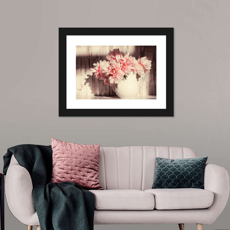Sun Bright Peonies Wall Art