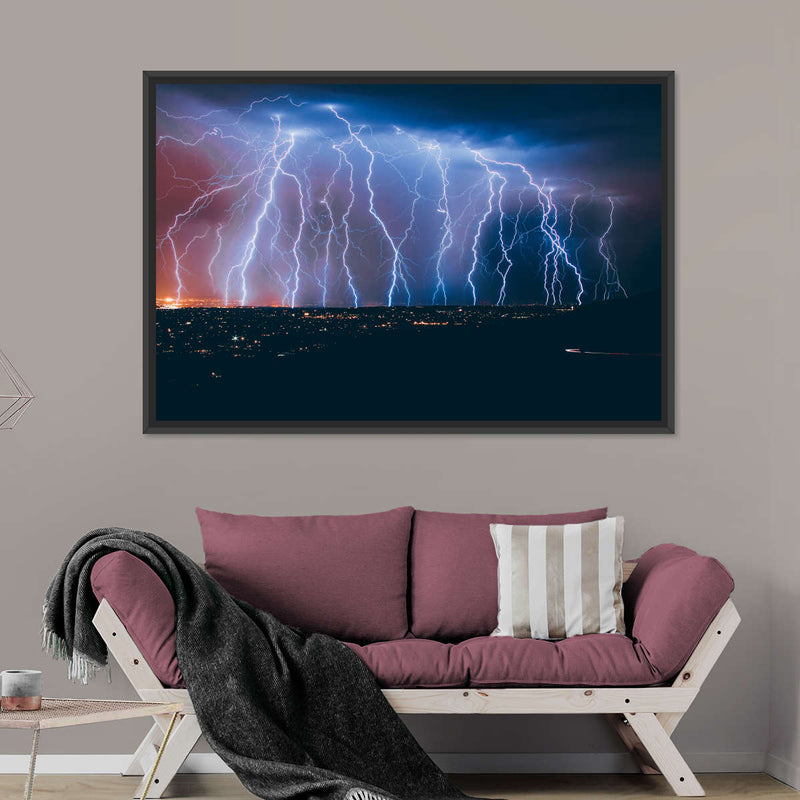 Lightning Strikes Wall Art