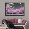 Pop Pink Forest Wall Art