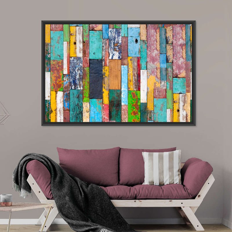 Retro Wood Wall Art