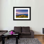 Pebble Beach Blue Sky Wall Art