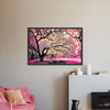 Pink Bloom Claw Trees Wall Art