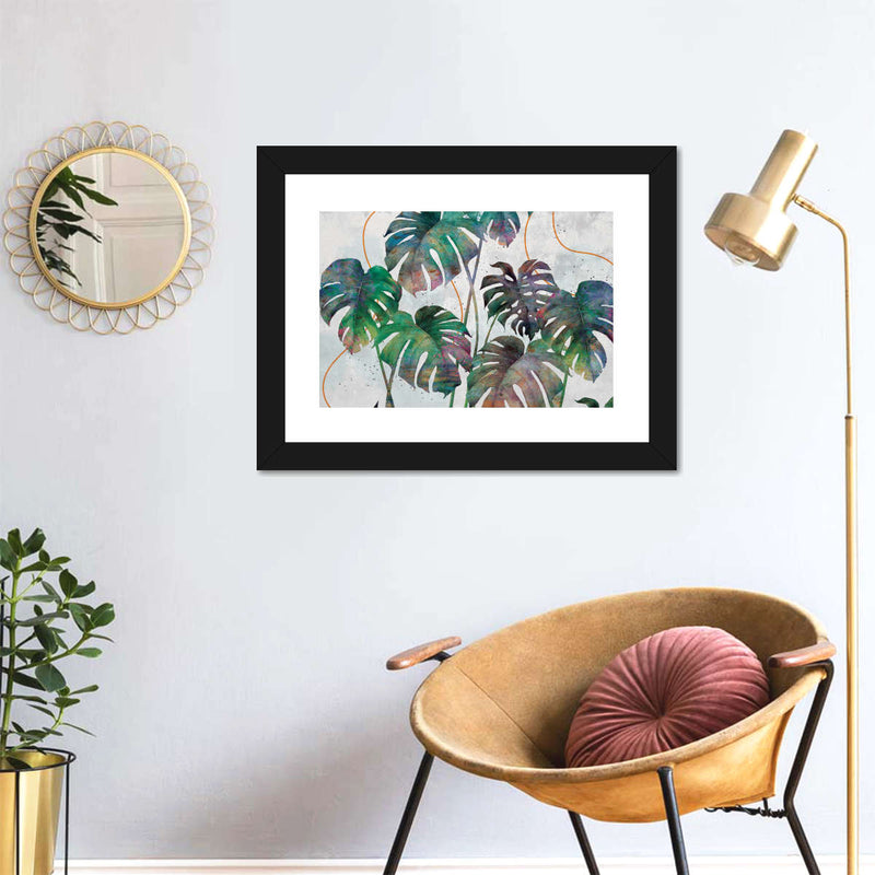 Monstera Leaves Wall Art