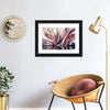 Pink And Silver Abstract Wall Art