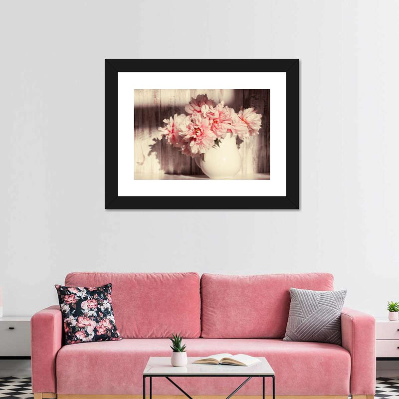 Sun Bright Peonies Wall Art