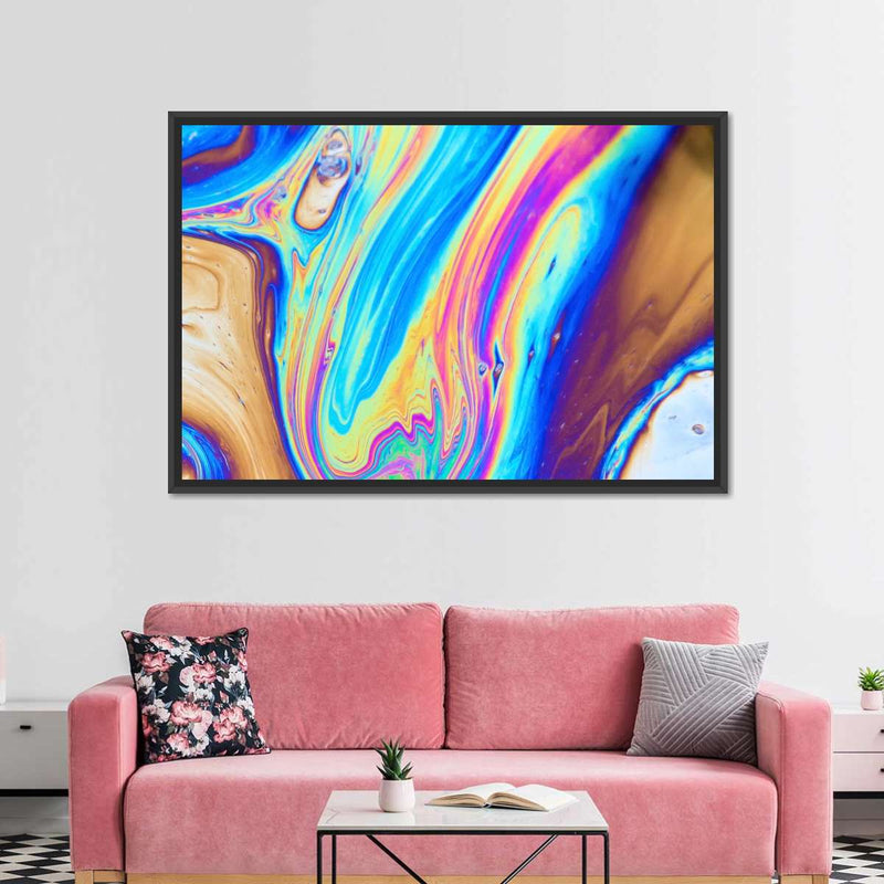 Oil And Water Abstract Wall Art