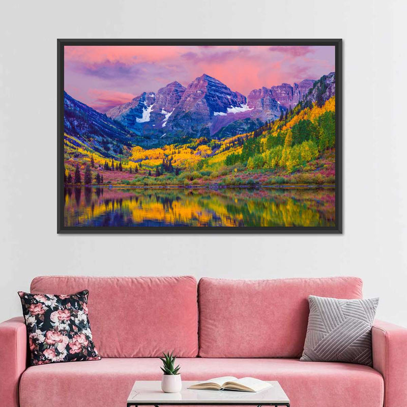 Maroon Bells Autumn Beauty Wall Art