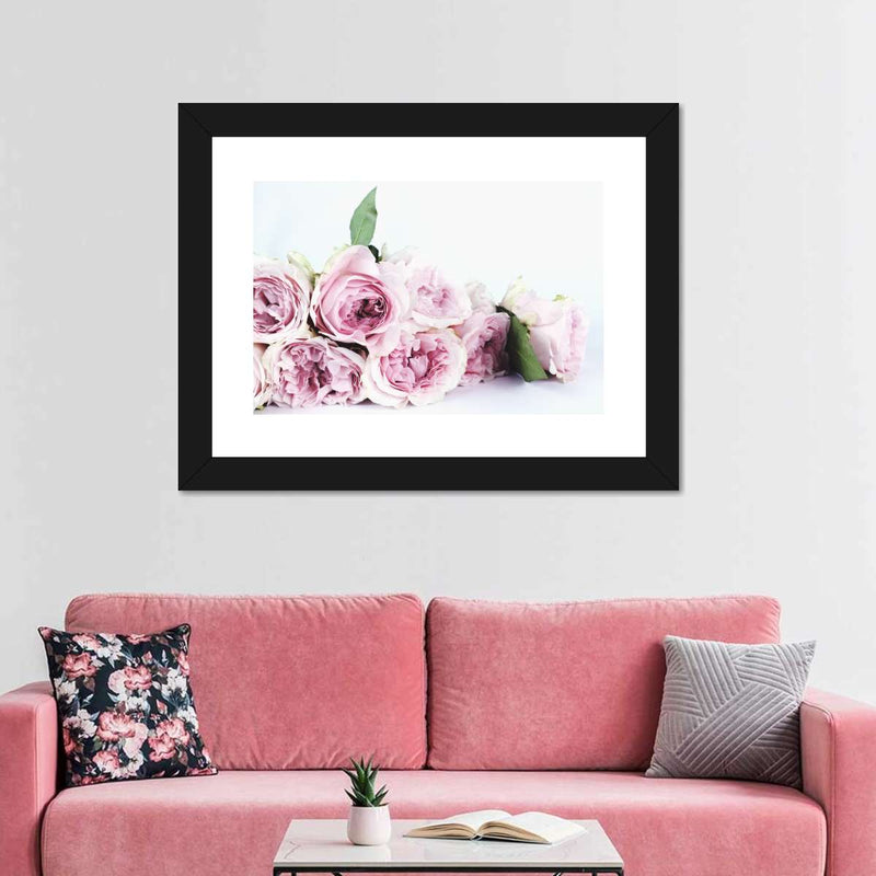 Layers Of Pink Peonies Wall Art