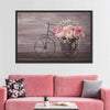 Ranunculus Bicycle Vase Wall Art