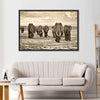 Herd Of Elephants Wall Art