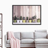 Succulent Plant Pots Wall Art
