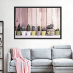 Succulent Plant Pots Wall Art
