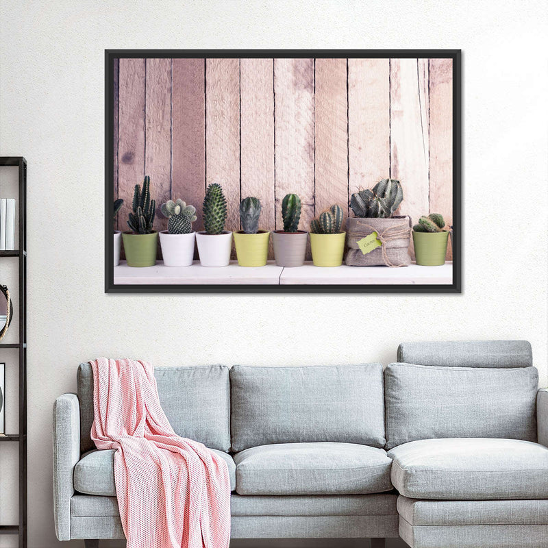 Succulent Plant Pots Wall Art