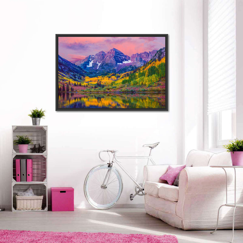 Maroon Bells Autumn Beauty Wall Art