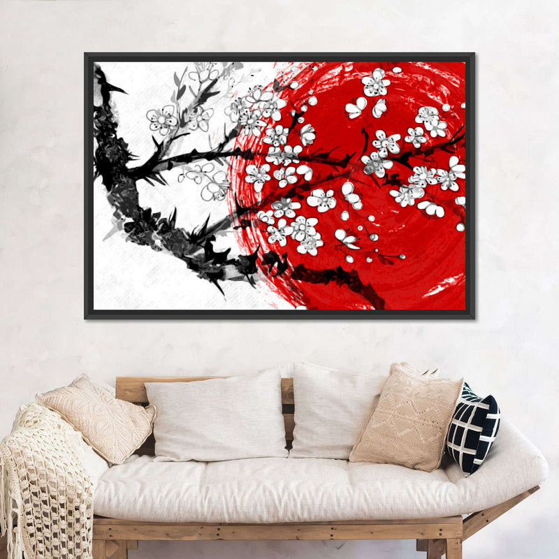 Japan Cherry Blossom Wall Art