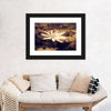 Sepia Lotus Flower Wall Art