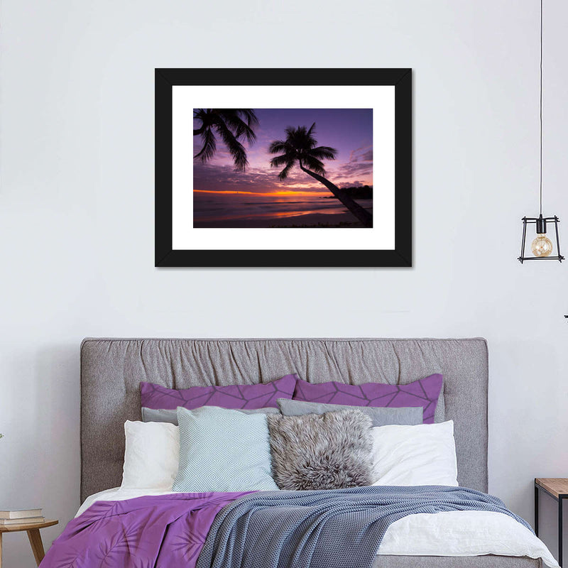 Palm Koh Samui Sunset Wall Art