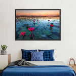 Lake Nong Harn Lotus Wall Art