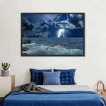 Ocean Storm Bolt Wall Art