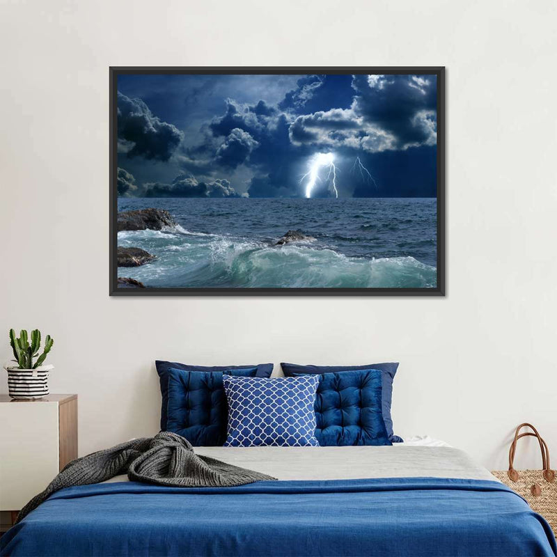 Ocean Storm Bolt Wall Art