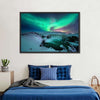 Green Aurora Borealis Wall Art