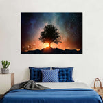 Starry Tree Wall Art