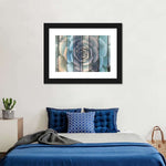 Rustic Blooming Succulent Wall Art