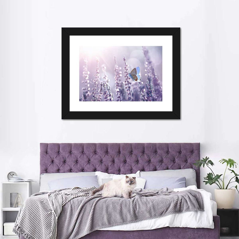 Lavender Flower Wall Art