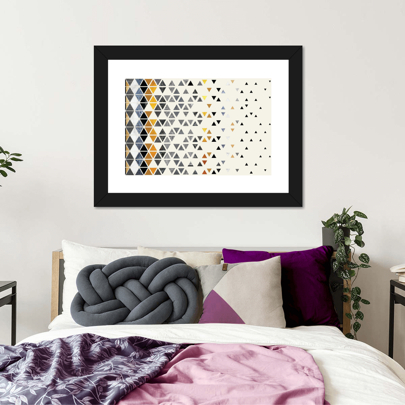 Triangle Madness Wall Art