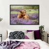 Highland Cow Paradise Wall Art