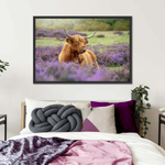 Highland Cow Paradise Wall Art