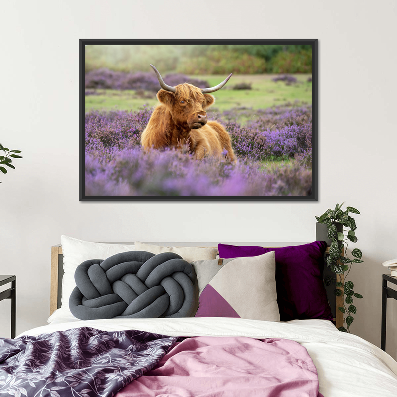 Highland Cow Paradise Wall Art