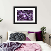 Purple Amethyst Geode Wall Art