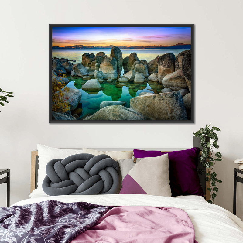 Rocks At Lake Tahoe Wall Art