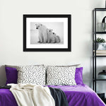 Polar Bear Family Wall Art