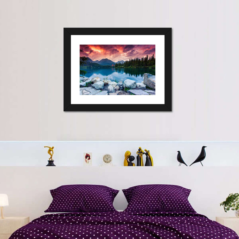 Tatra Mountain Lake Wall Art