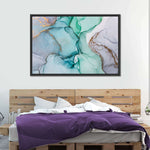 Light Ink Abstract Wall Art
