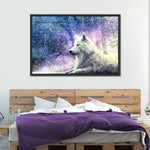 White Wolf Wall Art