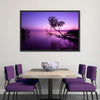 Violet Toned Lake Wall Art