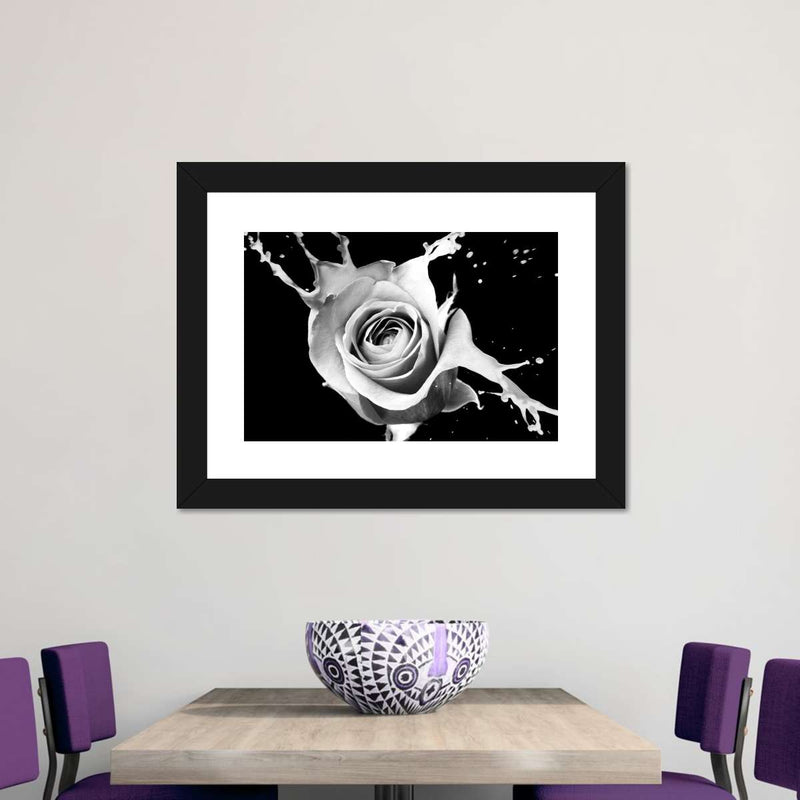 Rose Splash Wall Art