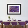 Purple Abstract Wall Art