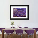 Purple Abstract Wall Art