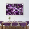 Purple Amethyst Geode Wall Art