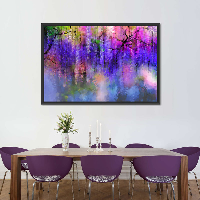Spring Landscape Abstract Wall Art