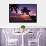 Palm Koh Samui Sunset Wall Art