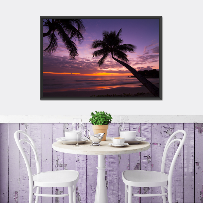 Palm Koh Samui Sunset Wall Art