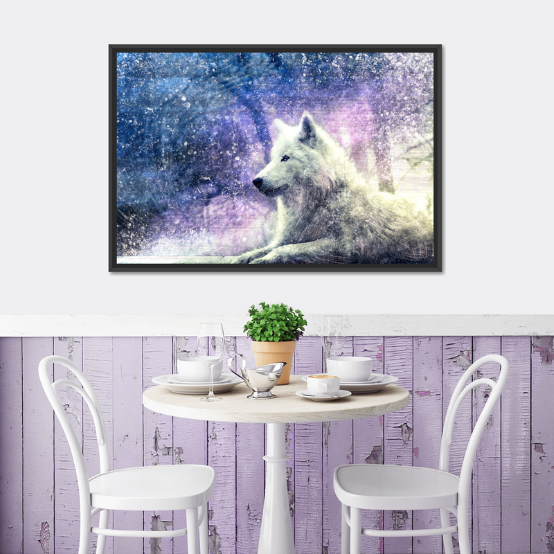 White Wolf Wall Art