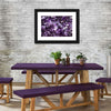 Purple Amethyst Geode Wall Art