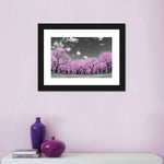 Pop Pink Forest Wall Art